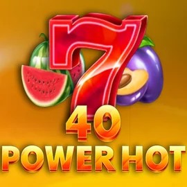 40 Power Hot online game logo by Amusnet Interactive on robocatjuego.es