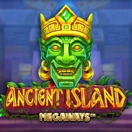 Ancient Island Megaways logo by Pragmatic Play Robocat Casino