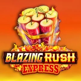 Slots logo of Blazing Rush Express from AreaVegas at Robocat Casino