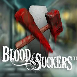 Blood Suckers logo by NetEnt at Robocat Casino