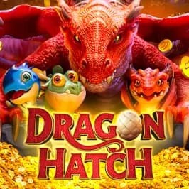 Dragon Hatch game by PG Soft – logo hosted on Robocat Casino