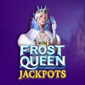 Frost Queen Jackpots slot logo by Yggdrasil at Robocat Casino
