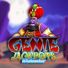 Official Jackpots logo: Genie Jackpots Wishmaker by Blueprint Gaming at Robocat Casino