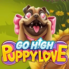 Go High Puppy Love by RubyPlay, showcased at robocatjuego.es – game logo