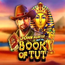 John Hunter and the Book of Tut game by Pragmatic Play – logo hosted on Robocat Casino