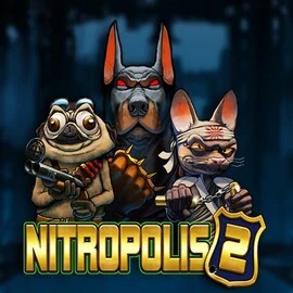 Nitropolis 2 slot icon by ELK Studios, available at Robocat Casino