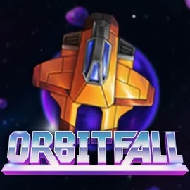 Orbitfall logo by ELK Studios at Robocat Casino