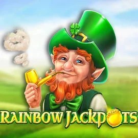 Play the Rainbow Jackpots slot by Red Tiger Gaming on Robocat Casino