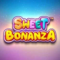 Sweet Bonanza logo by Pragmatic Play Robocat Casino