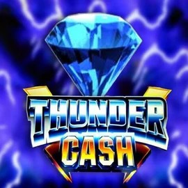 Slots logo of Thunder Cash from Novomatic at Robocat Casino