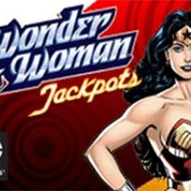 Jackpots logo of Wonder Woman Jackpots from Amaya at Robocat Casino